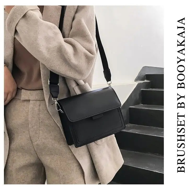 Sac à bandoulière pour femme de petite taille | Sac messager léger en cuir PU (Sac à main à rabat, Sac de voyage d'été pour femme)