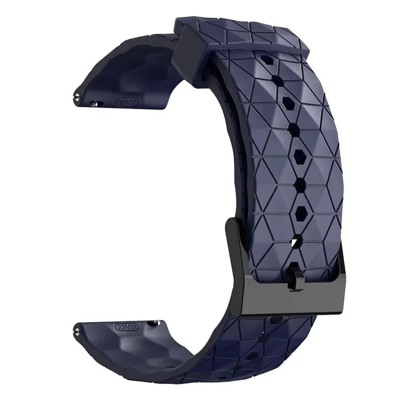 Polar Silicone Sport Watch Band Black Unisex Waterproof Rubber Strap