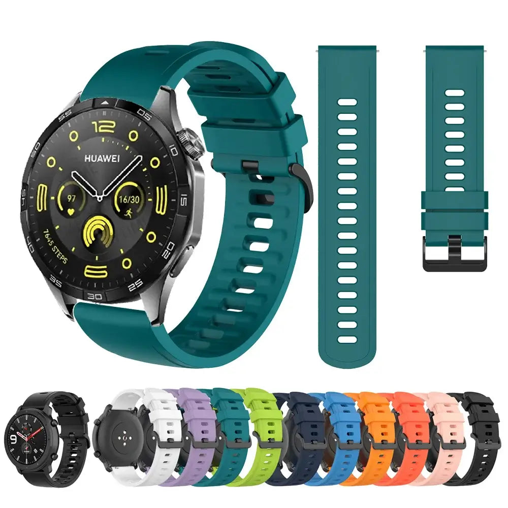 Amazfit Bands Silicone Replacement Strap, Comfortable And Adjustable