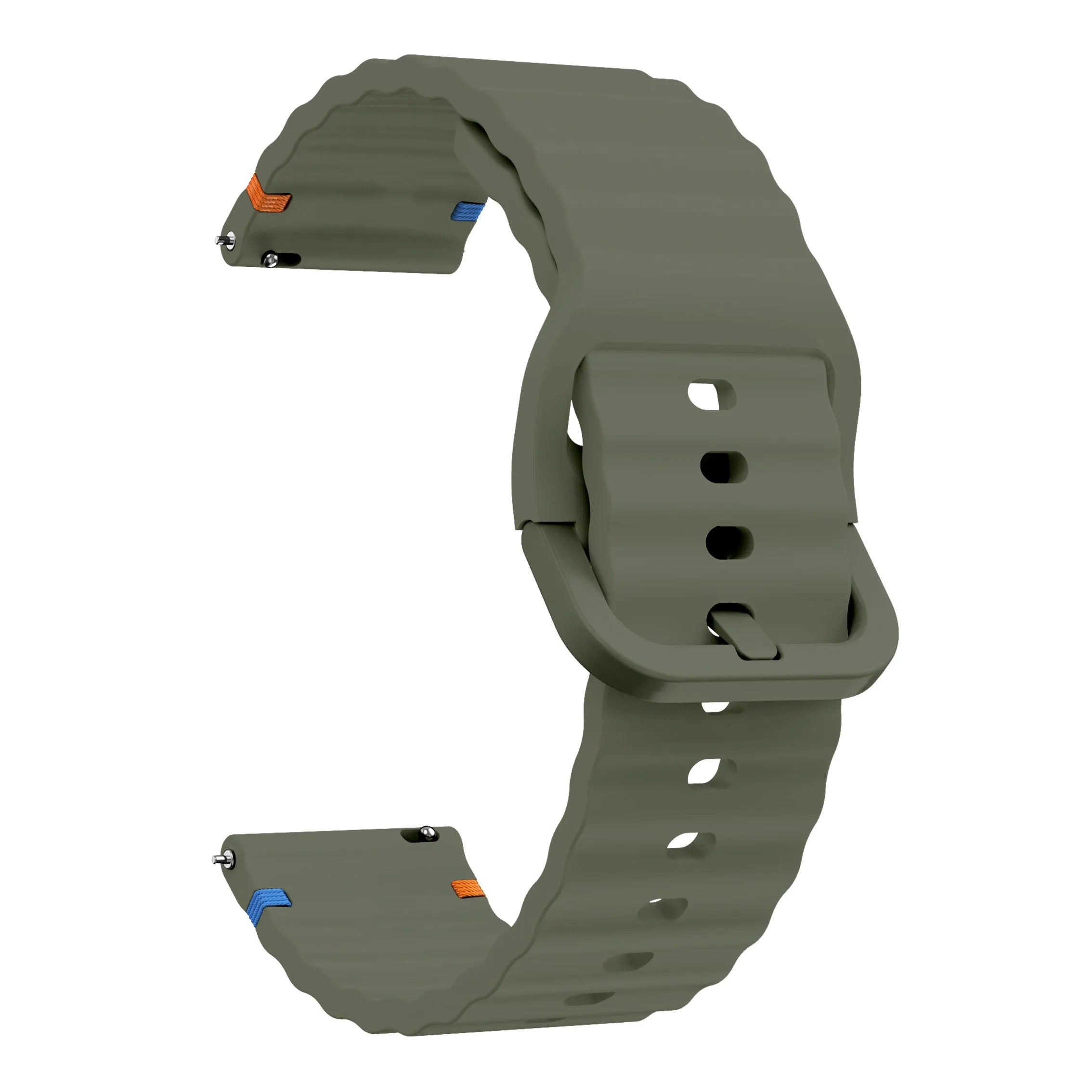Motorola Moto Smartwatch Silicone Watch Band - Wave Suture Sports Strap
