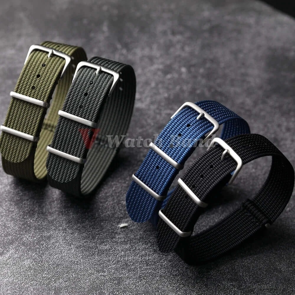 Amazfit Bands Ribbed Nylon Watch Band Durable Fabric Strap
