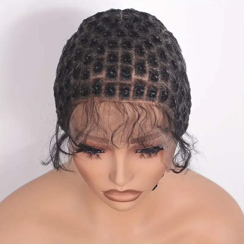 Bonnet de perruque tressé entièrement en dentelle | Bonnet pour tresses couchées | Bonnet de tressage double dentelle | Bonnet pour tresses sans nœuds