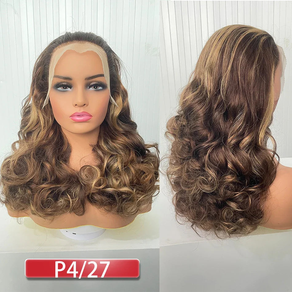 100 % Cheveux Humains | Mèches | Ombré | Double Tissé | Brésilien | Remy | Ondulations Serrées | Full Fumi | Tissage Ondulé | Perruques en Dentelle Cheveux Ondulés