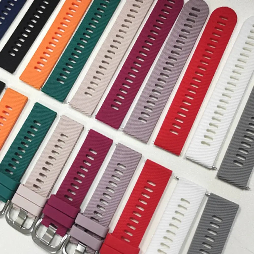 Amazfit Silicone Watch Band Replacement - Flexible Sports Strap