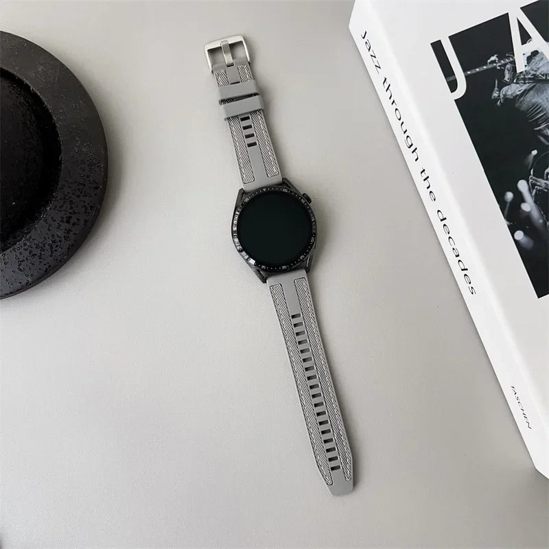 OnePlus Smartwatch Silicone Watch Band Breathable Sport Strap Replacement