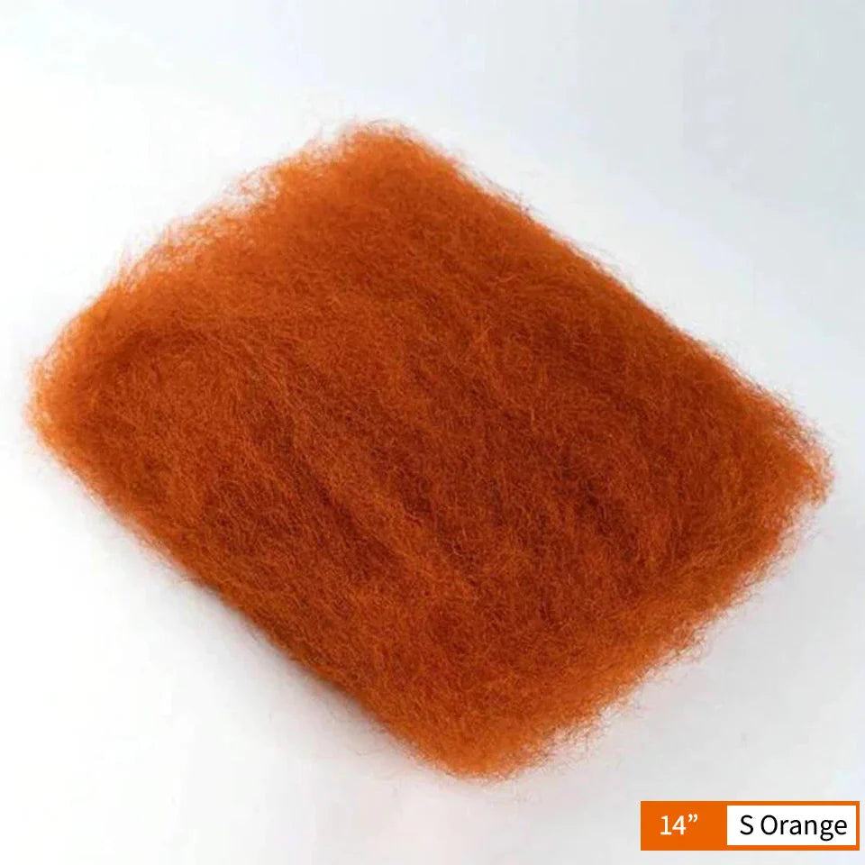 Cheveux brésiliens Remy afro crépus en vrac | 50g/paquet | Extensions de dreadlocks et tresses | Aspect naturel