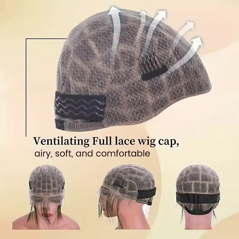 Bonnet de perruque tressé entièrement en dentelle | Bonnet pour tresses couchées | Bonnet de tressage double dentelle | Bonnet pour tresses sans nœuds