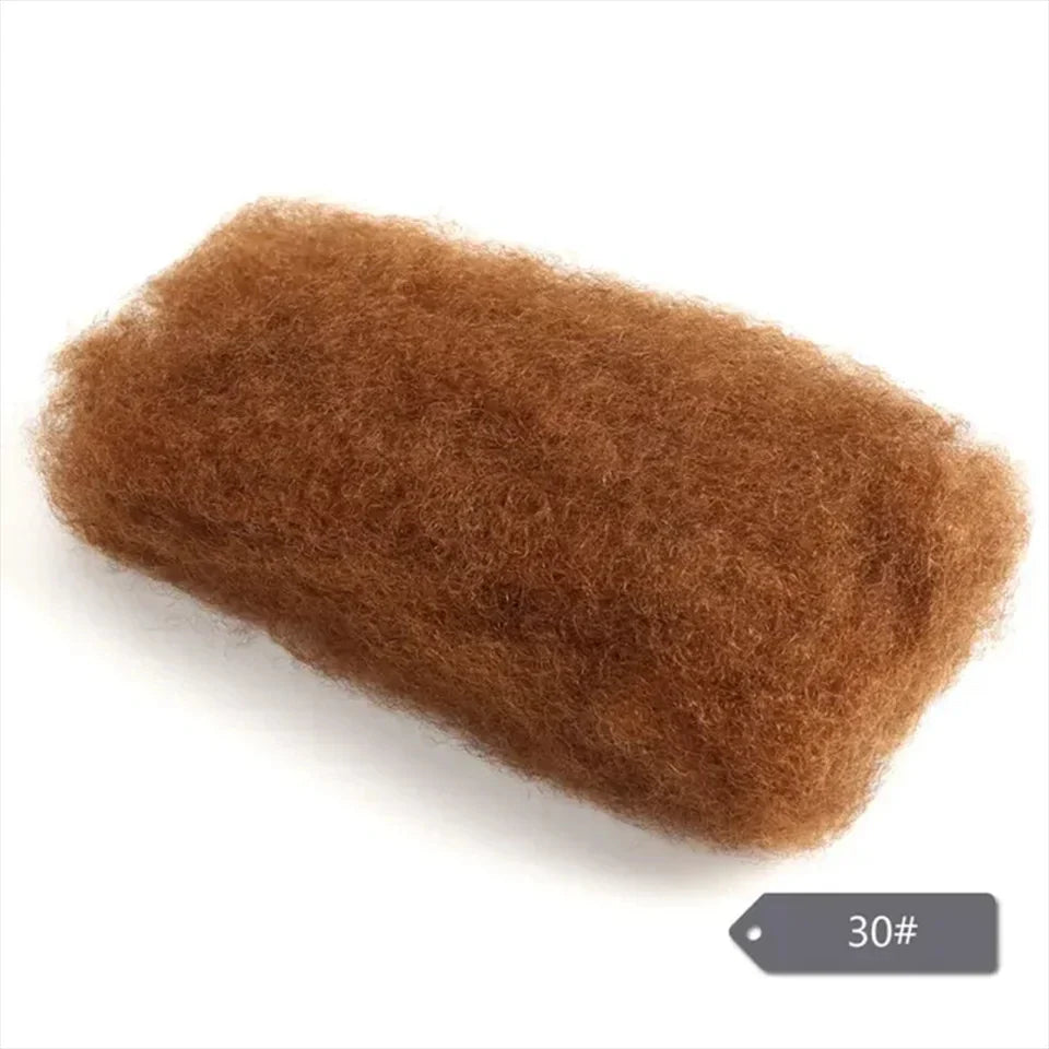 16A Cheveux naturels afro crépus en vrac | Doux, légers et durables pour tresses et locs (50g)