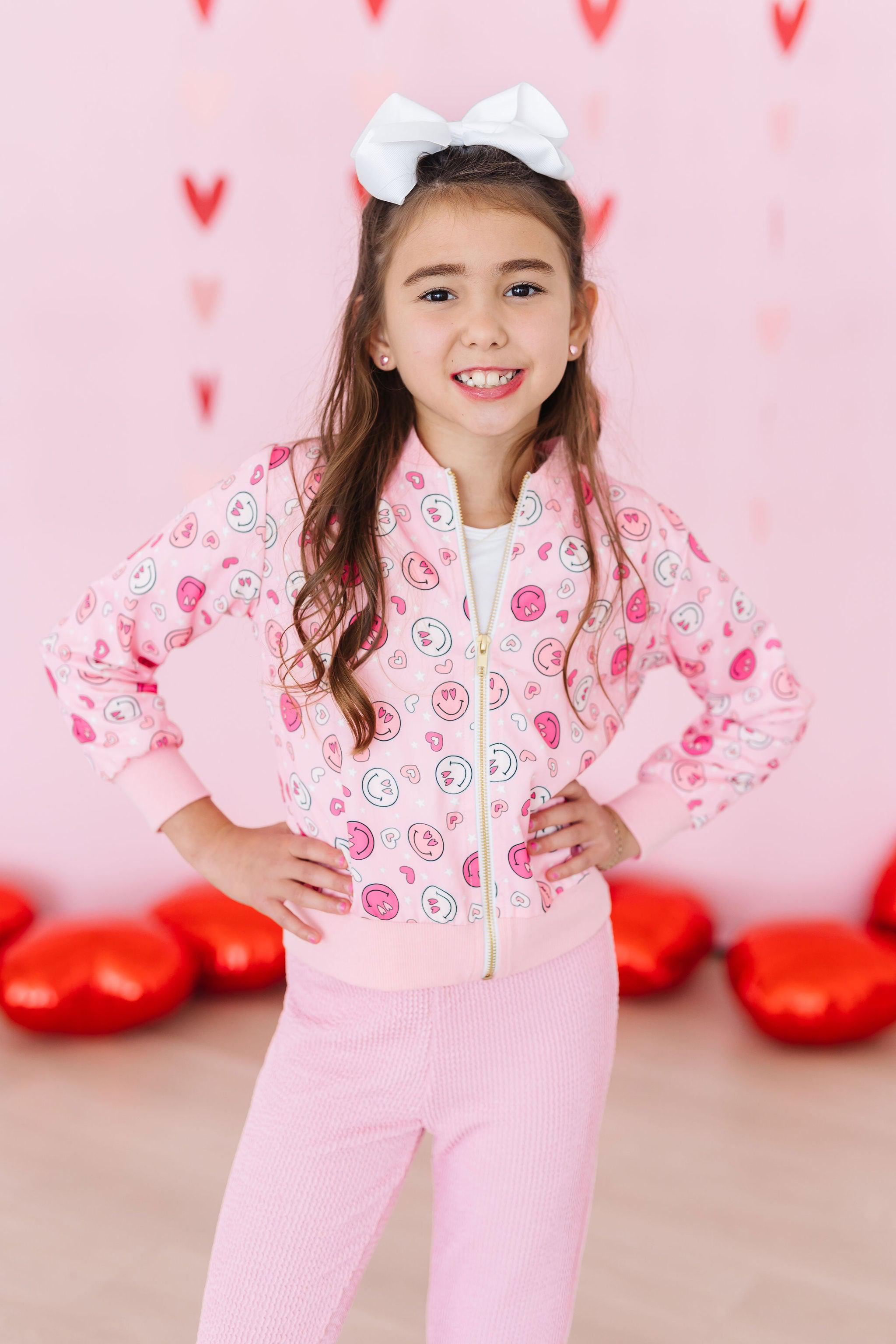 PROMOTION Blouson en satin You Make Me Happy