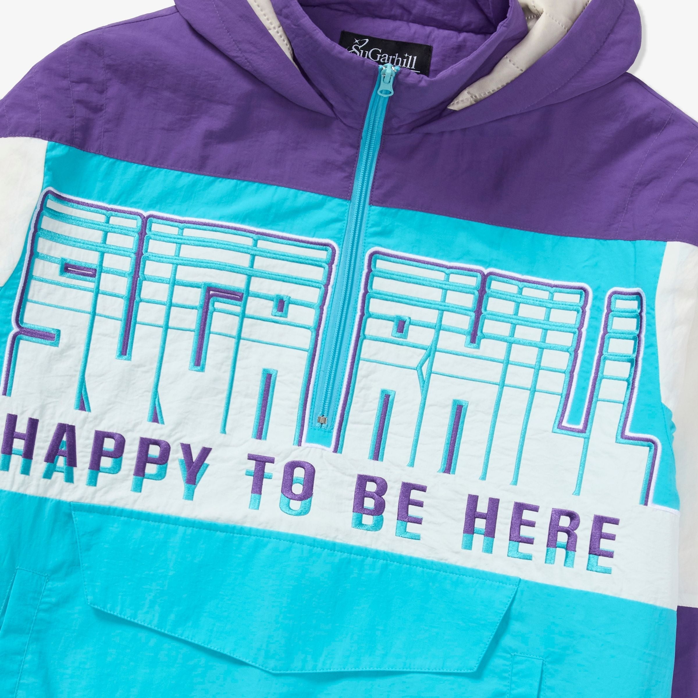 Sugarhill Bolt Windbreaker Jacket - Purple