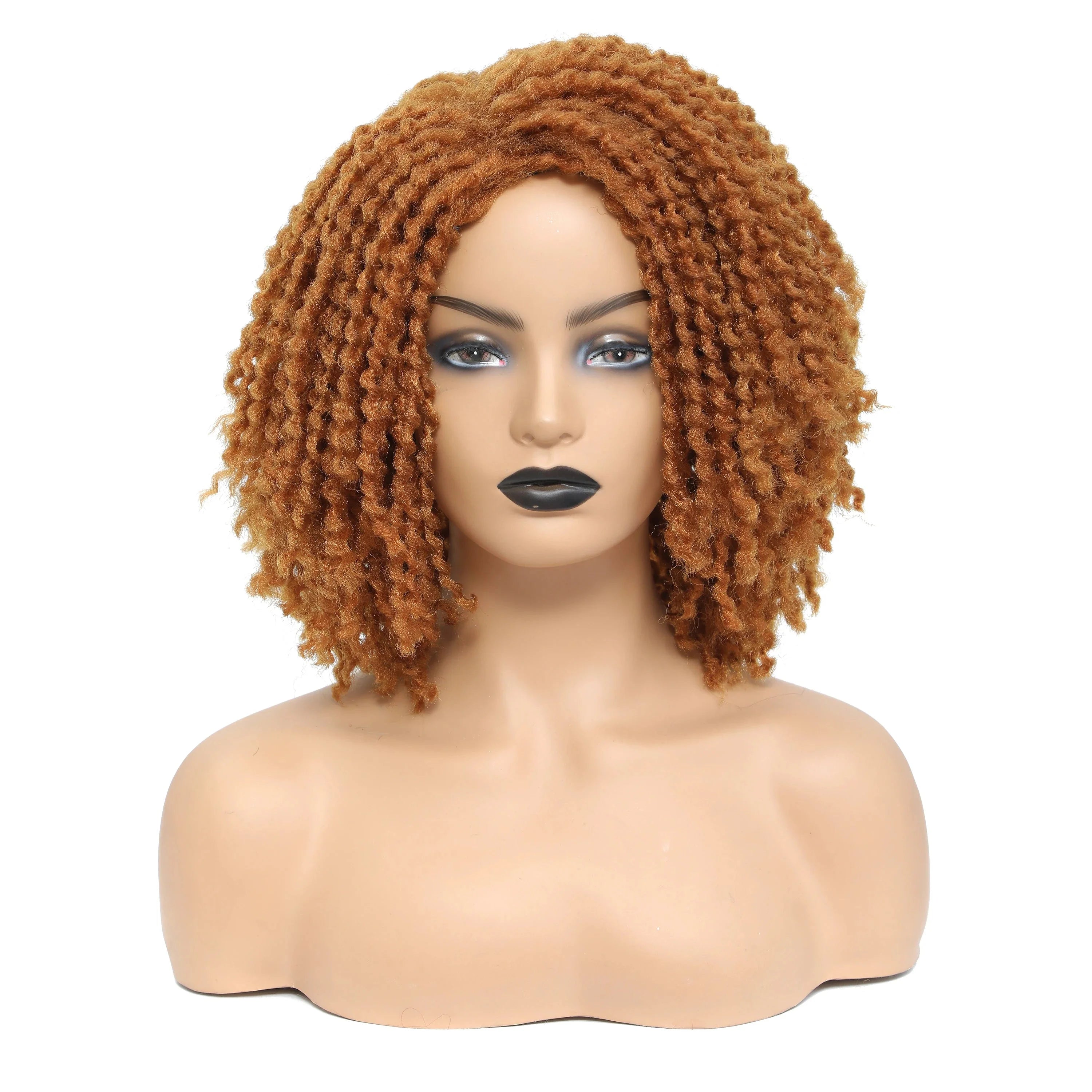 Perruque de dreadlocks ombrées de 25 cm | Sister Locs | Tresses au crochet Faux Locs | Cheveux synthétiques torsadés