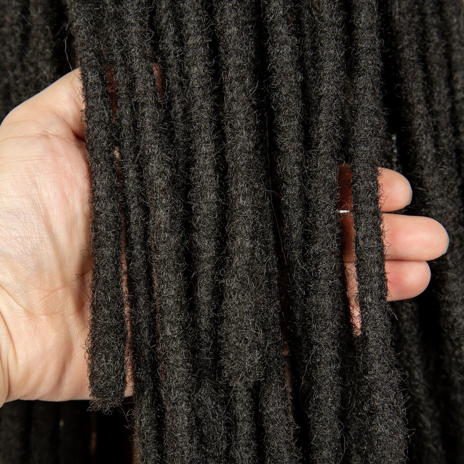 Perruque courte avec tresses africaines et nattes | Dentelle complète | Cheveux de bébé | Inspiration africaine