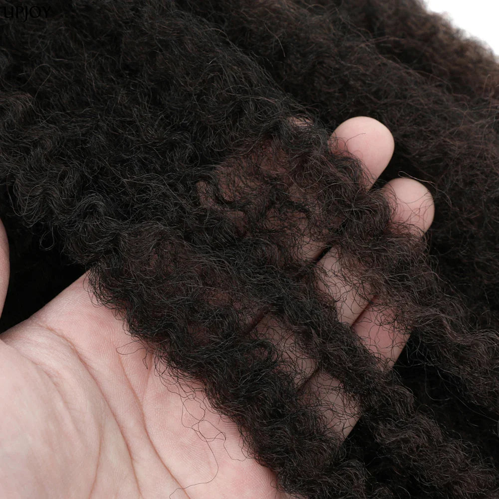 Cheveux à tresser Marley Twist 18" | Tresses au crochet | Extensions de cheveux crépus Afro Twist | Couleurs Ombré | 30 mèches/paquet