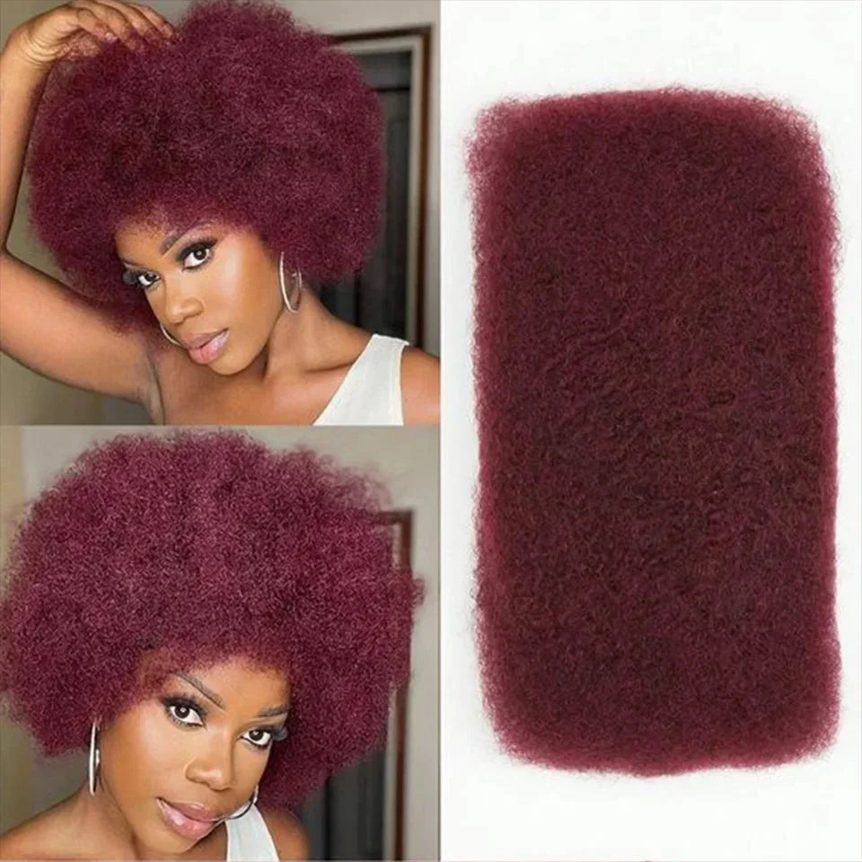 16A Cheveux naturels afro crépus en vrac | Doux, légers et durables pour tresses et locs (50g)