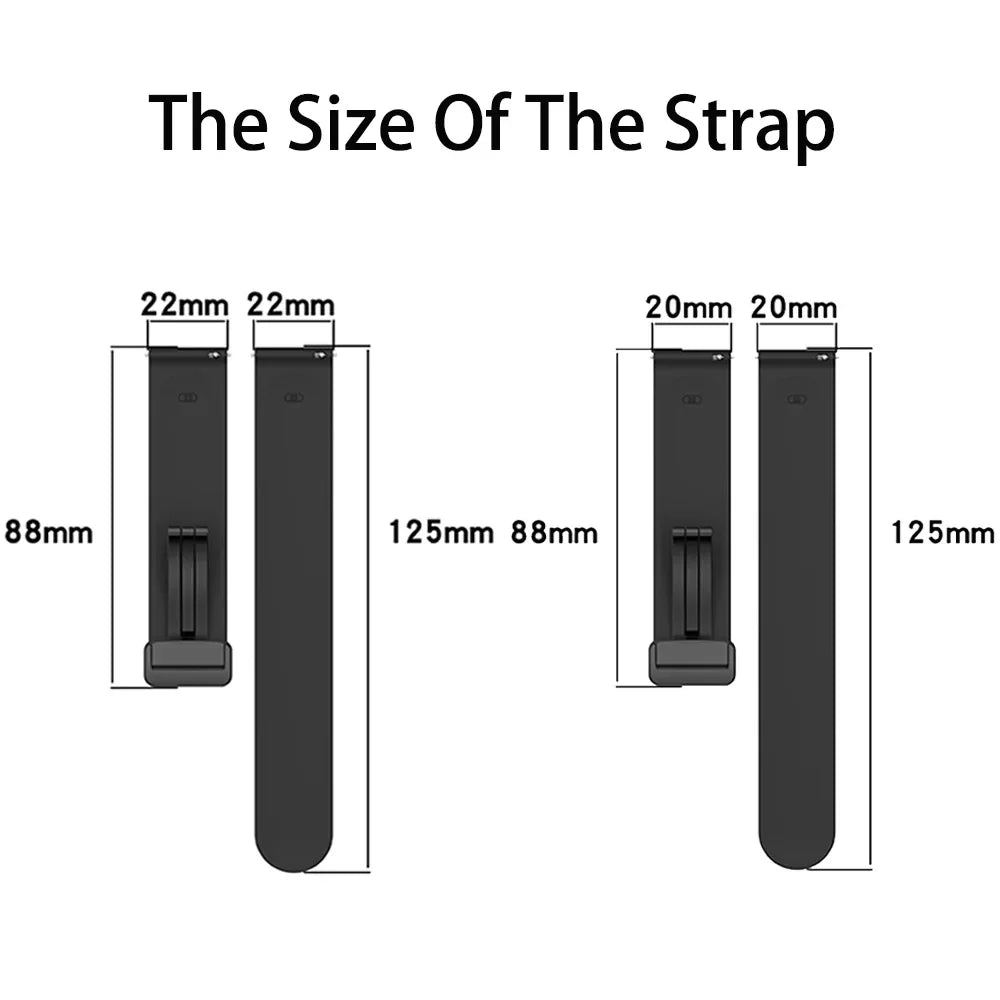 Polar Silicone Replacement Band for Smartwatch - Sport Strap