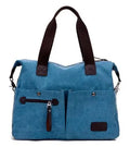 Nouveauté Sac bandoulière vintage en toile pour femme | Grand cabas décontracté et sac à bandoulière pour femme (Sac de voyage)