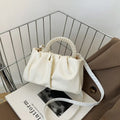 Sac Nuage pour Femme | Nouveau Sac Bandoulière & Sac à Bandoulière en Cuir PU Souple et Uni (Simple & Élégant)