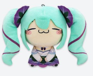 HATSUNE MIKU - MOCHIPIKO PIAPRO FURYU MINI PLUSH