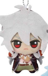 GENSHIN IMPACT - MINI HANGING PLUSH (RAZOR/CHONGYUN/EULA/XINGQIU)