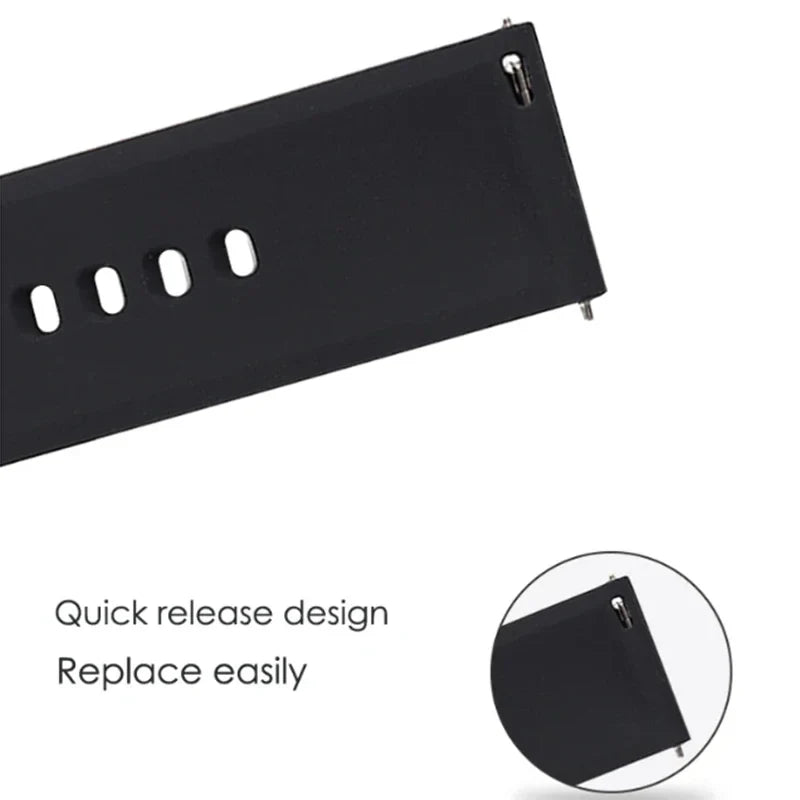 OnePlus Smartwatch Bands Silicone Watch Strap Replacement Bracelet