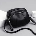 Sac bandoulière décontracté en cuir PU pour femme | Sac à main en coquillage (Petit sac messager à bandoulière de luxe pour femme)