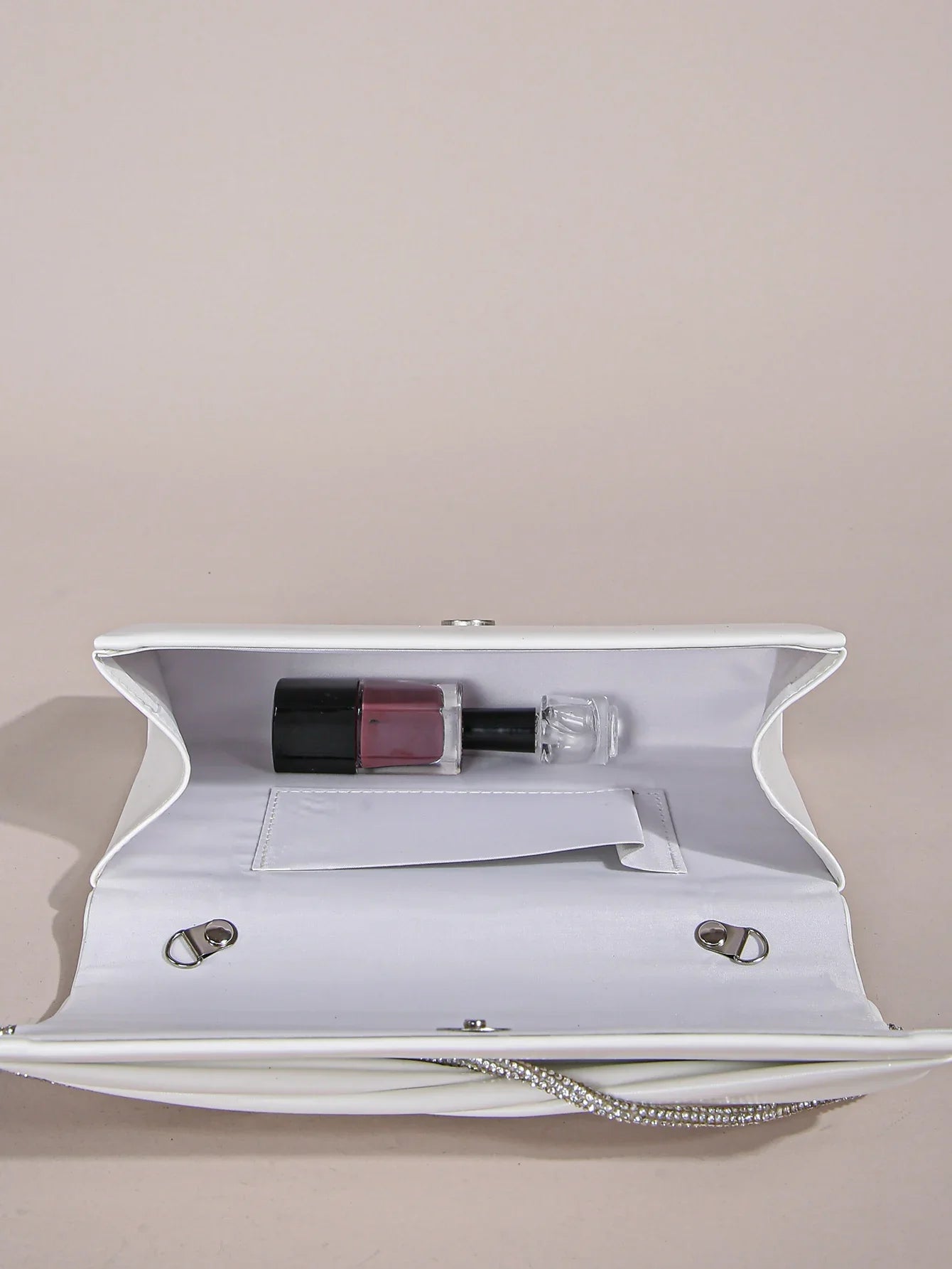 Pochette pour femmes et sac de soirée | Sacs à main ruchés en corde de cristal étincelante et pochette à paillettes pour jeunes femmes