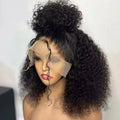 Perruque courte type bob à ondulations profondes 100 % cheveux humains | Perruque Lace Front transparente 13x4 Remy Vietnamienne de 14 pouces et de densité 200