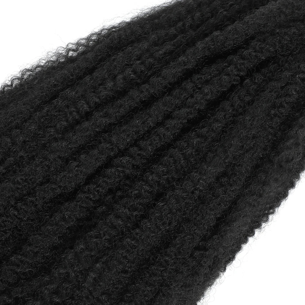 Cheveux à tresser Marley Twist 18" | Tresses au crochet | Extensions de cheveux crépus Afro Twist | Couleurs Ombré | 30 mèches/paquet