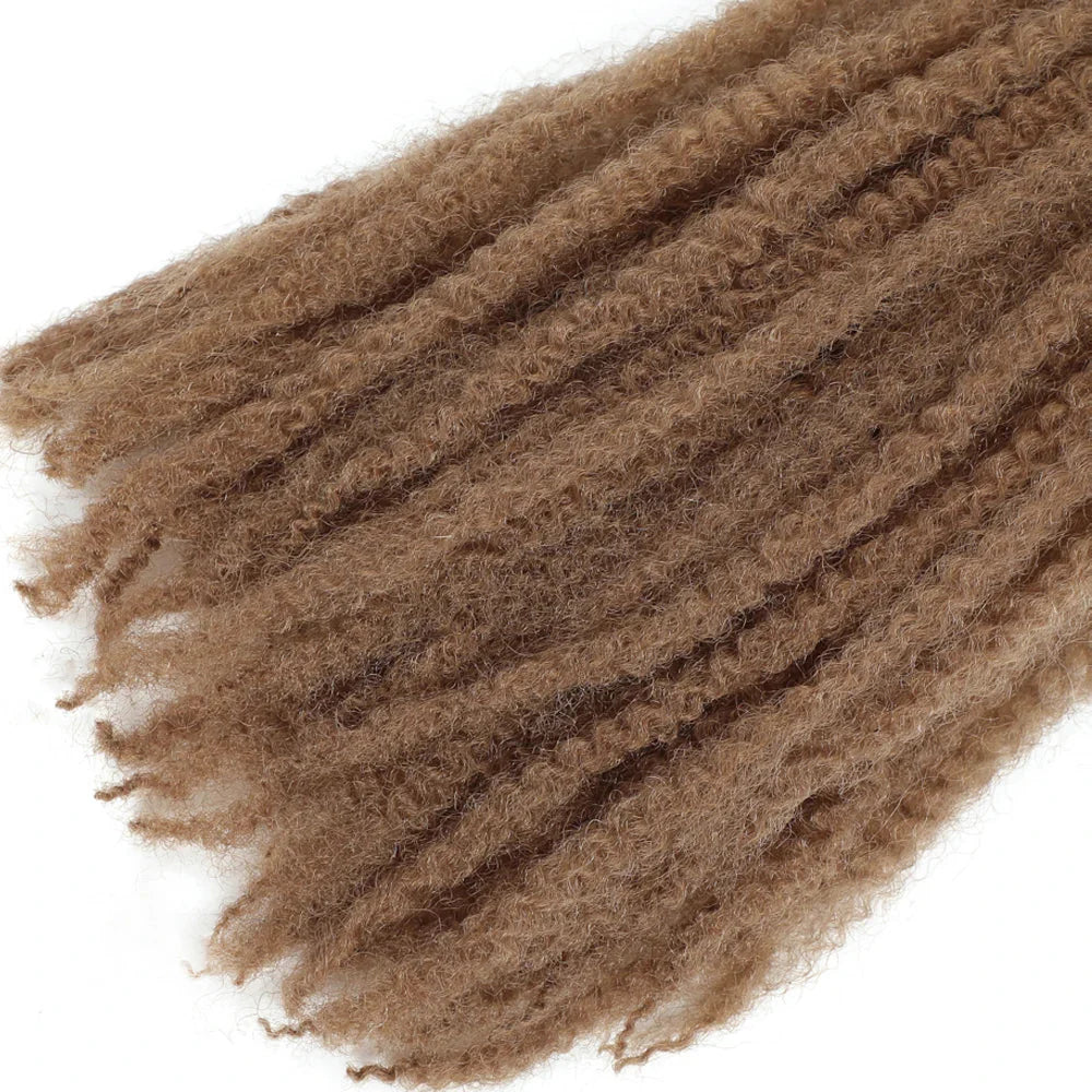 Cheveux à tresser Marley Twist 18" | Tresses au crochet | Extensions de cheveux crépus Afro Twist | Couleurs Ombré | 30 mèches/paquet