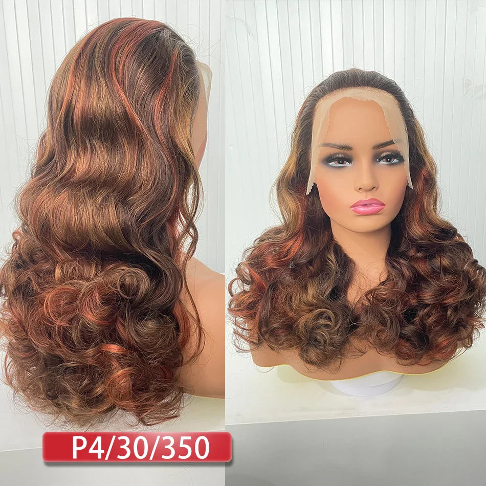 100 % Cheveux Humains | Mèches | Ombré | Double Tissé | Brésilien | Remy | Ondulations Serrées | Full Fumi | Tissage Ondulé | Perruques en Dentelle Cheveux Ondulés