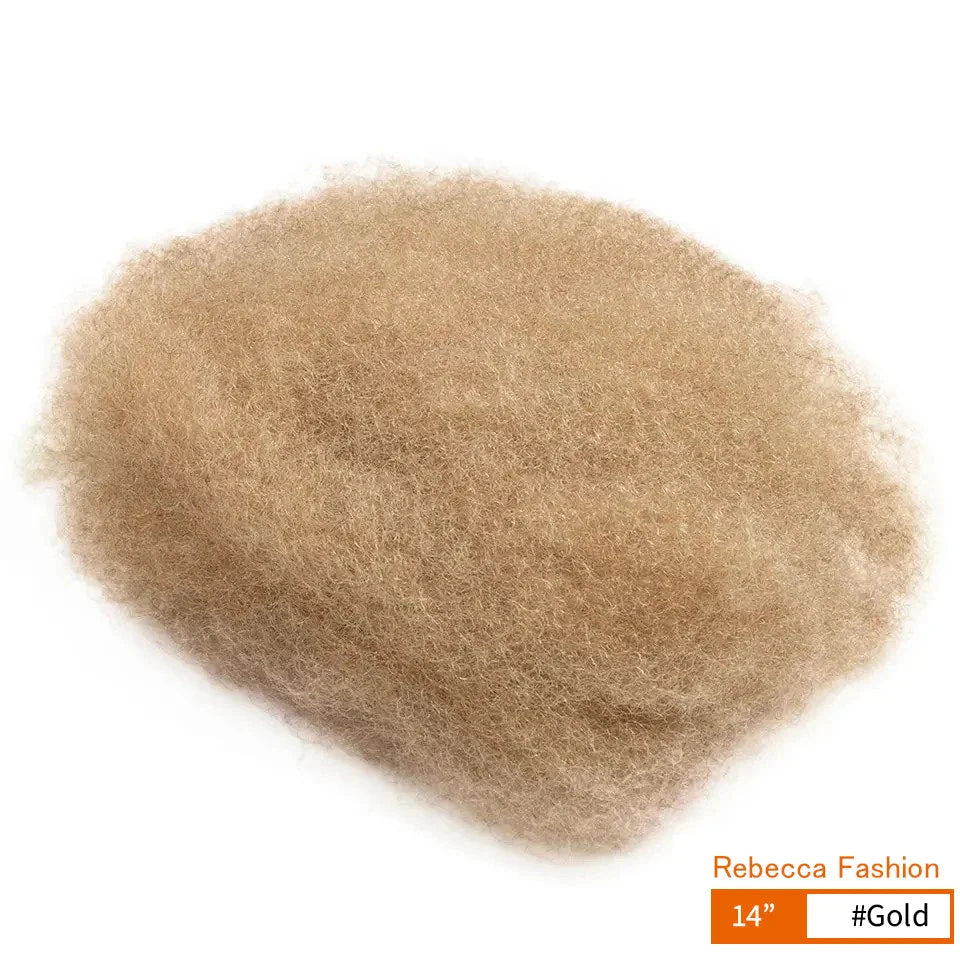 Cheveux brésiliens Remy afro crépus en vrac | 50g/paquet | Extensions de dreadlocks et tresses | Aspect naturel