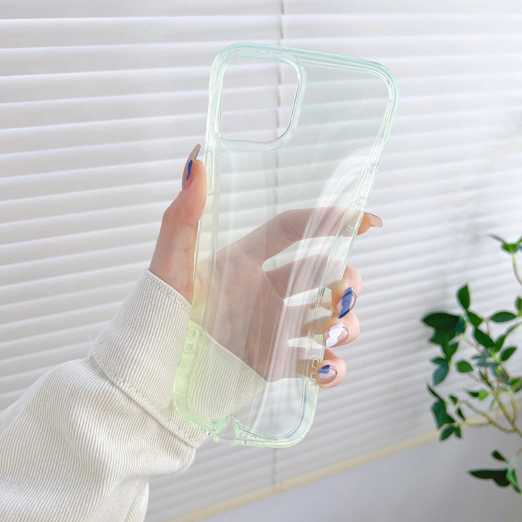 Coque iPhone Couleur Bonbon Transparente