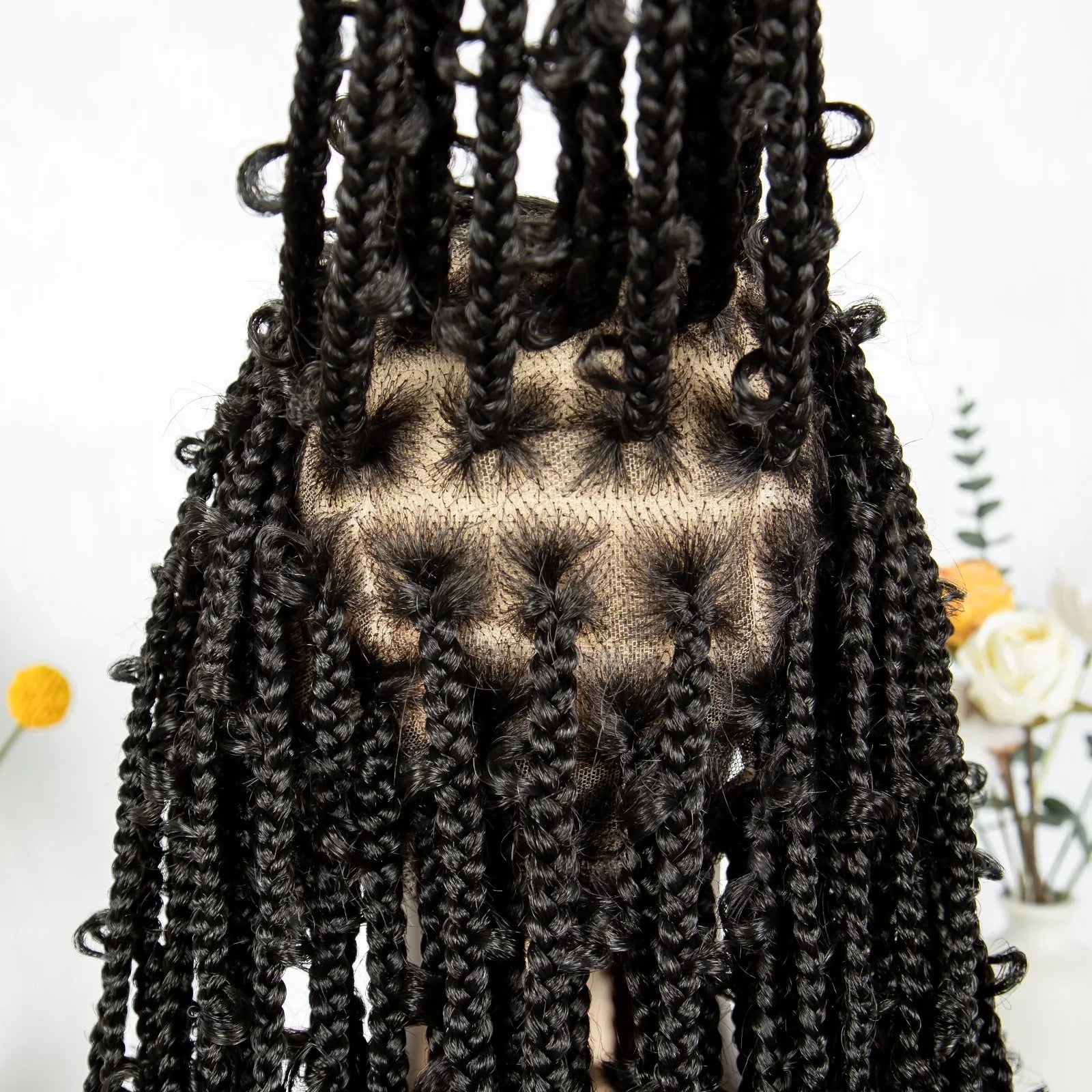 KIMA 34" Long Goddess Knotless Butterfly Braids Wig | Full Lace