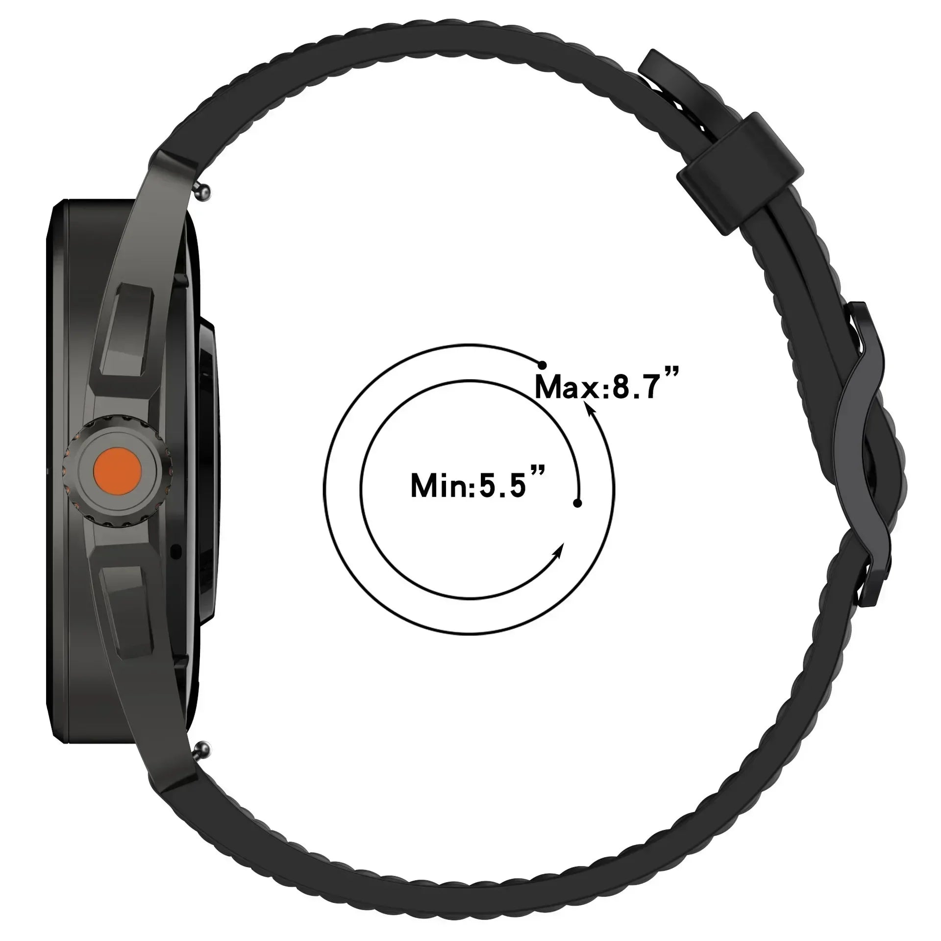 Polar Silicone Band For Smartwatch Sport Replacement Strap