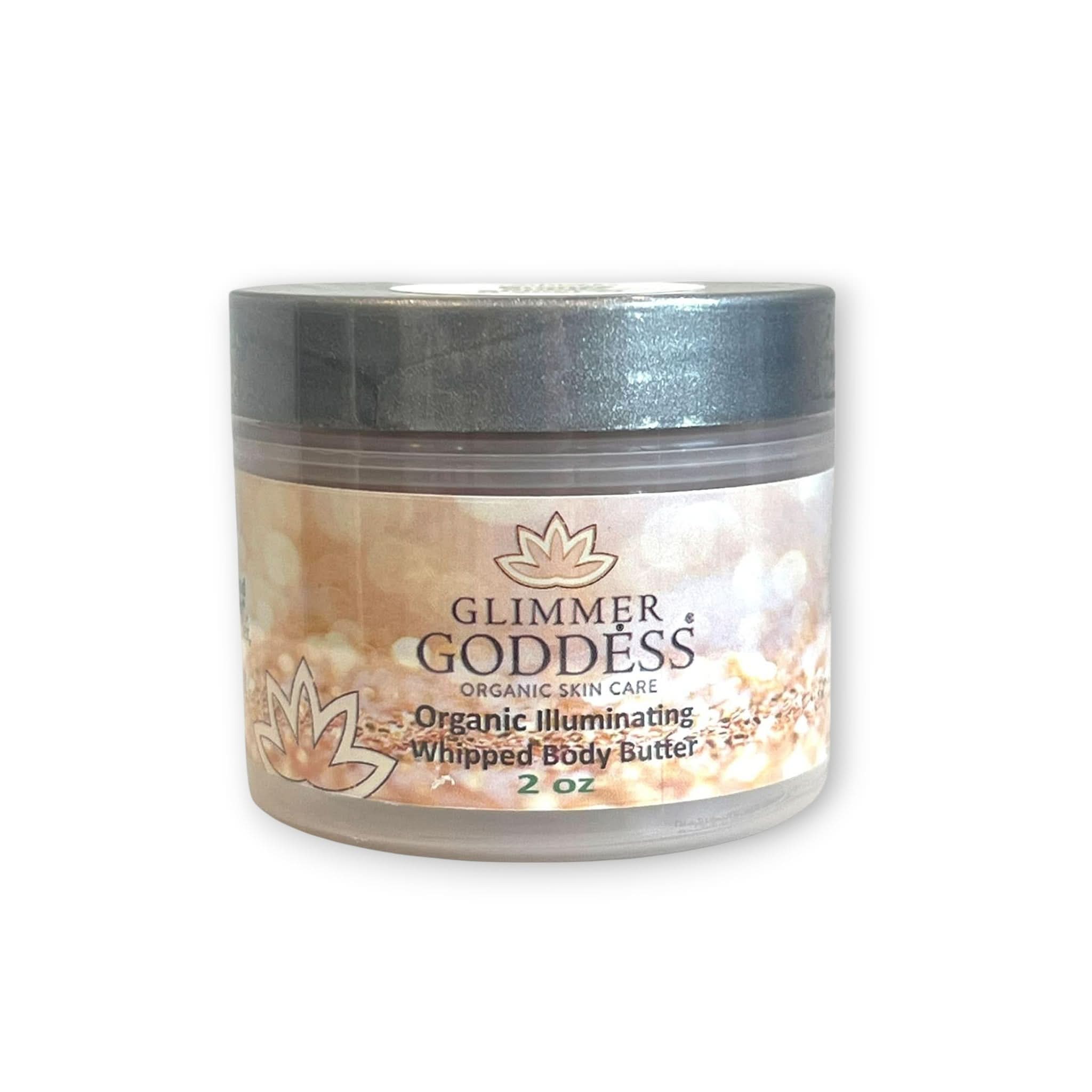 Glimmer Goddess Organic Shimmer Whipped Body Butter - Super Bronze (Level 3)