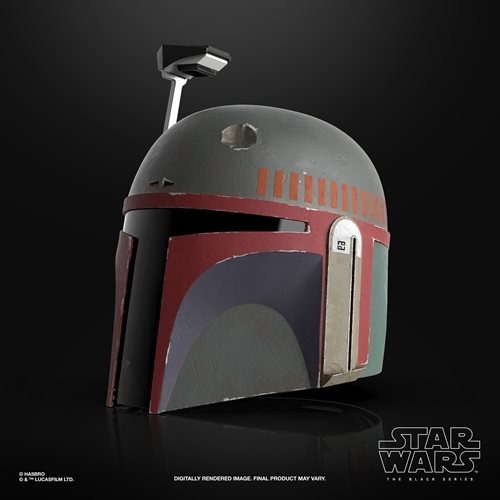 Star Wars The Black Series: Boba Fett (Re-Armored) Premium Electronic Helmet Prop Replica