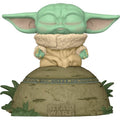 Star Wars: The Mandalorian The Child Using the Force Deluxe Pop!