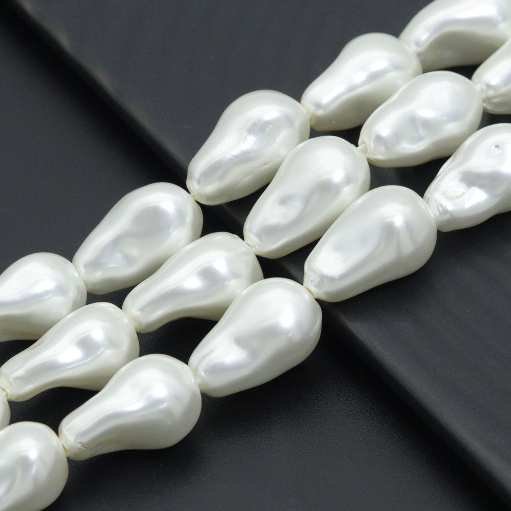 12x22mm Pear Shape MOP, Sku#T179