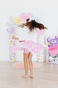 Jupon-culotte virevoltant à volants Twinkle Ties