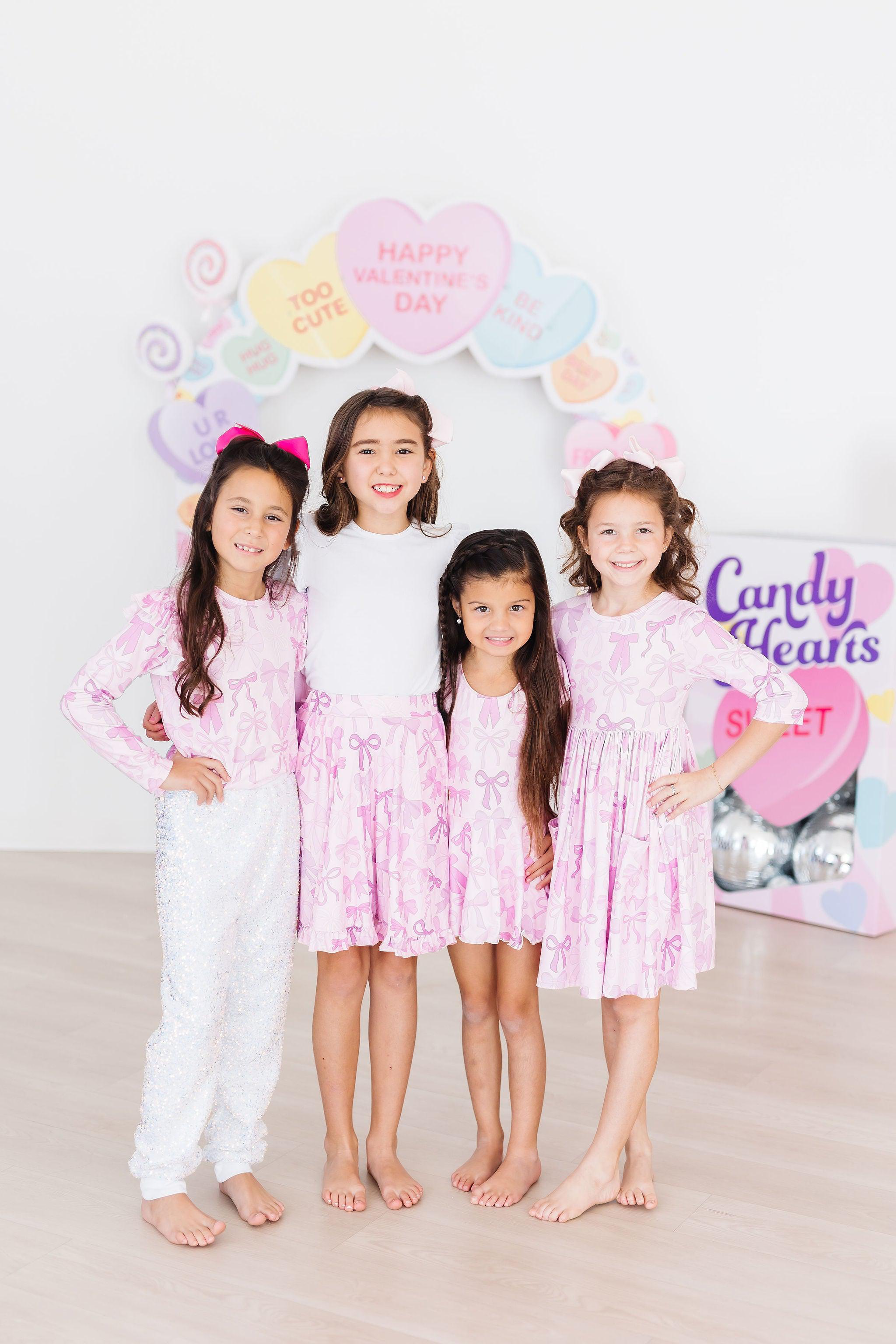 Jupon-culotte virevoltant à volants Twinkle Ties