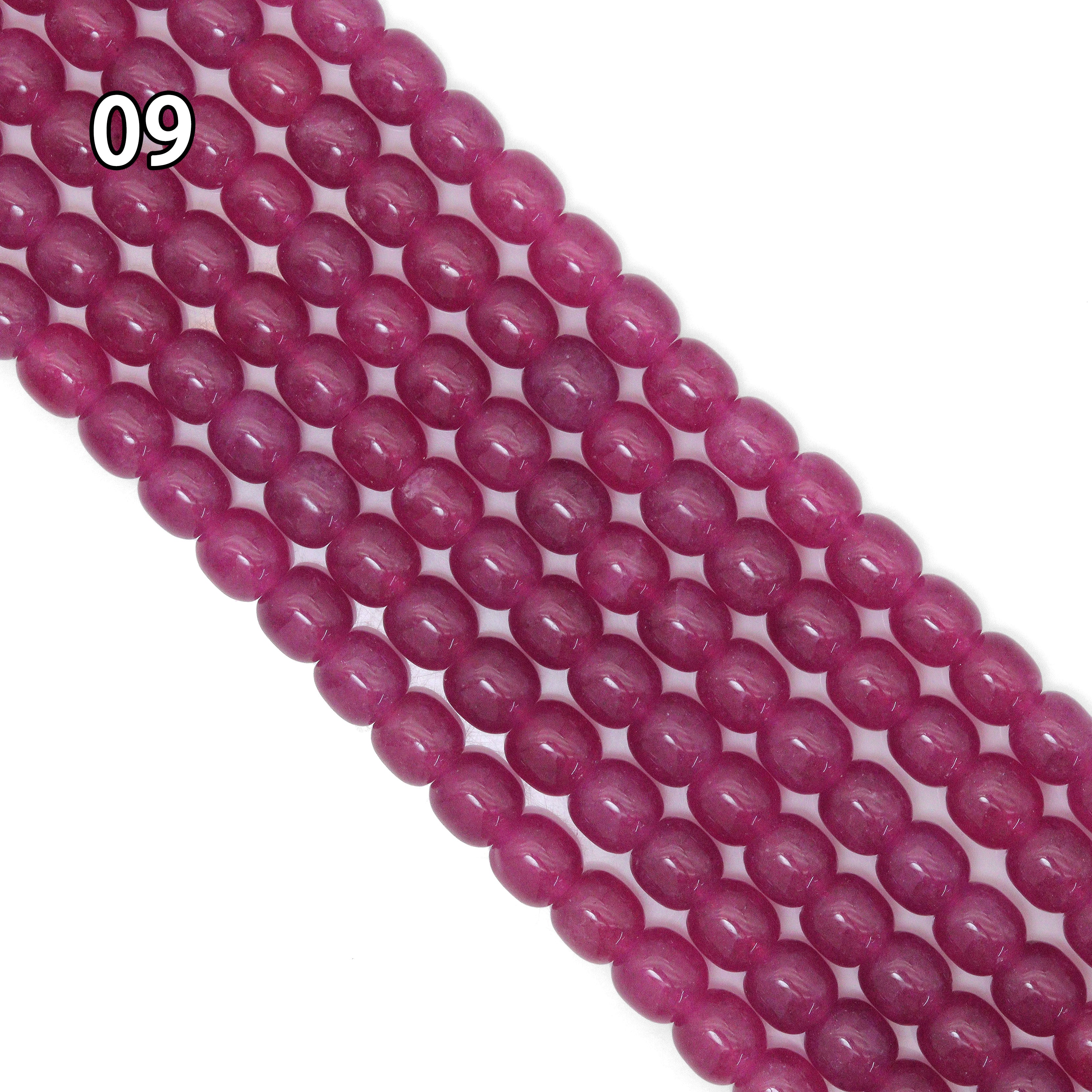 10x10mm Smooth Rondelle Jade Beads, Sku#U2132