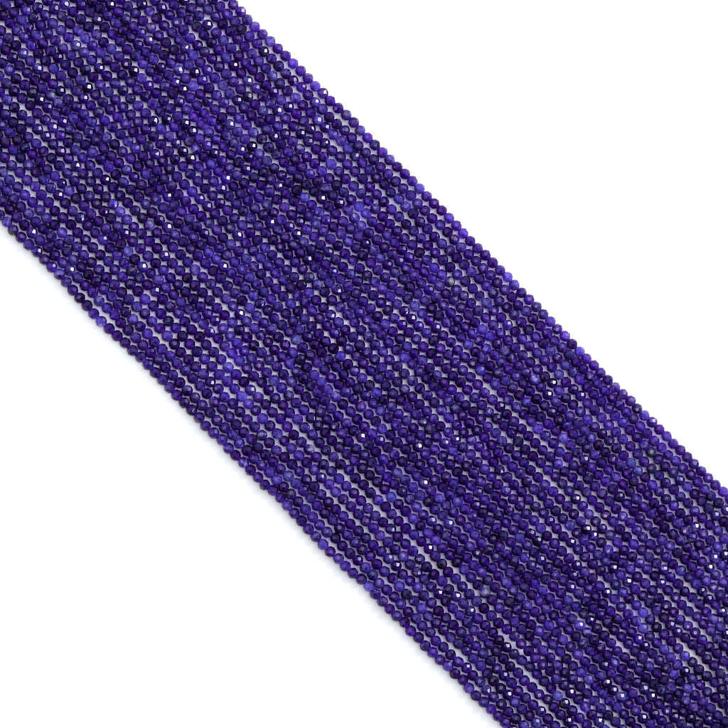 2mm Top Quality Sodalite Round Faceted Beads, Sku#U2202
