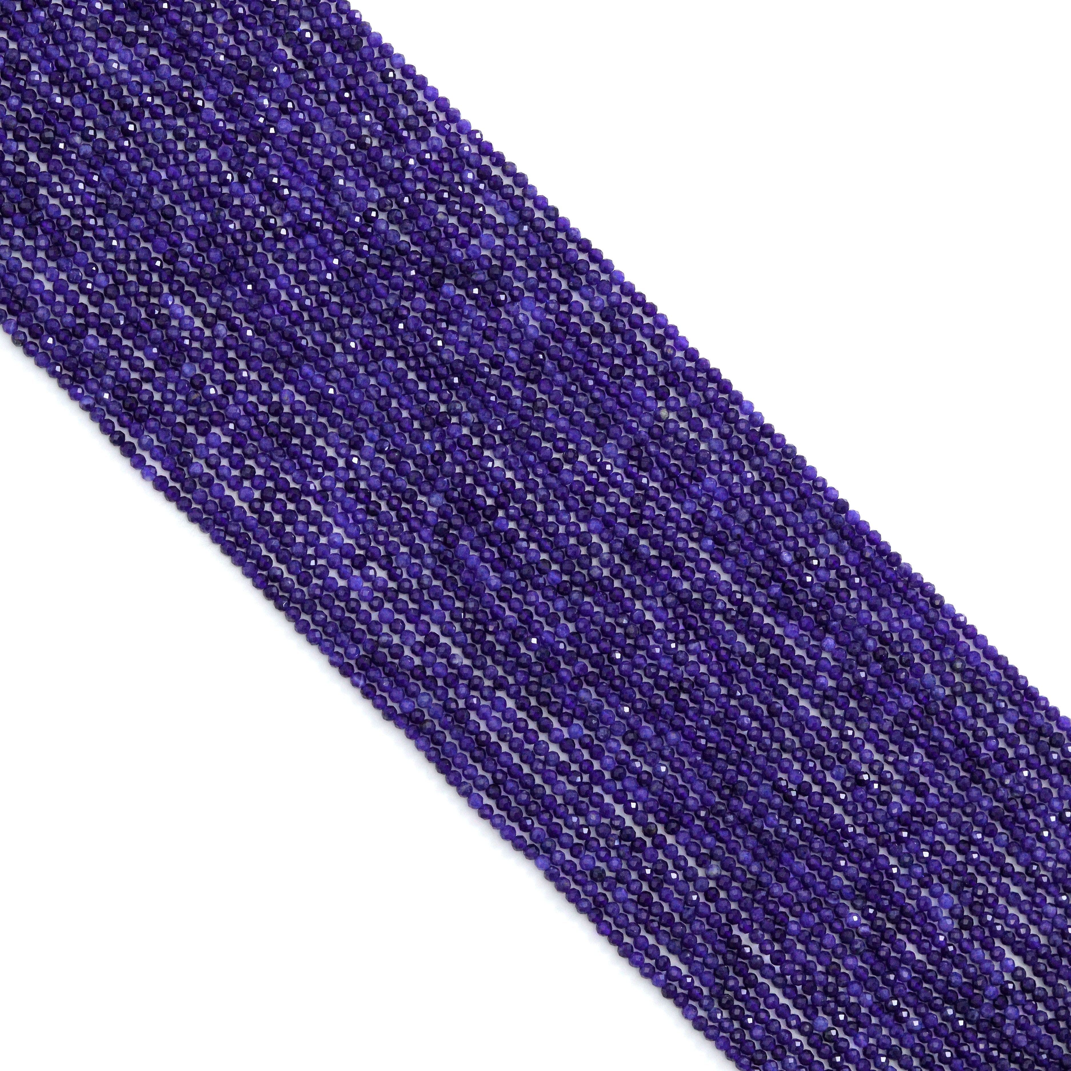 2mm Top Quality Sodalite Round Faceted Beads, Sku#U2202