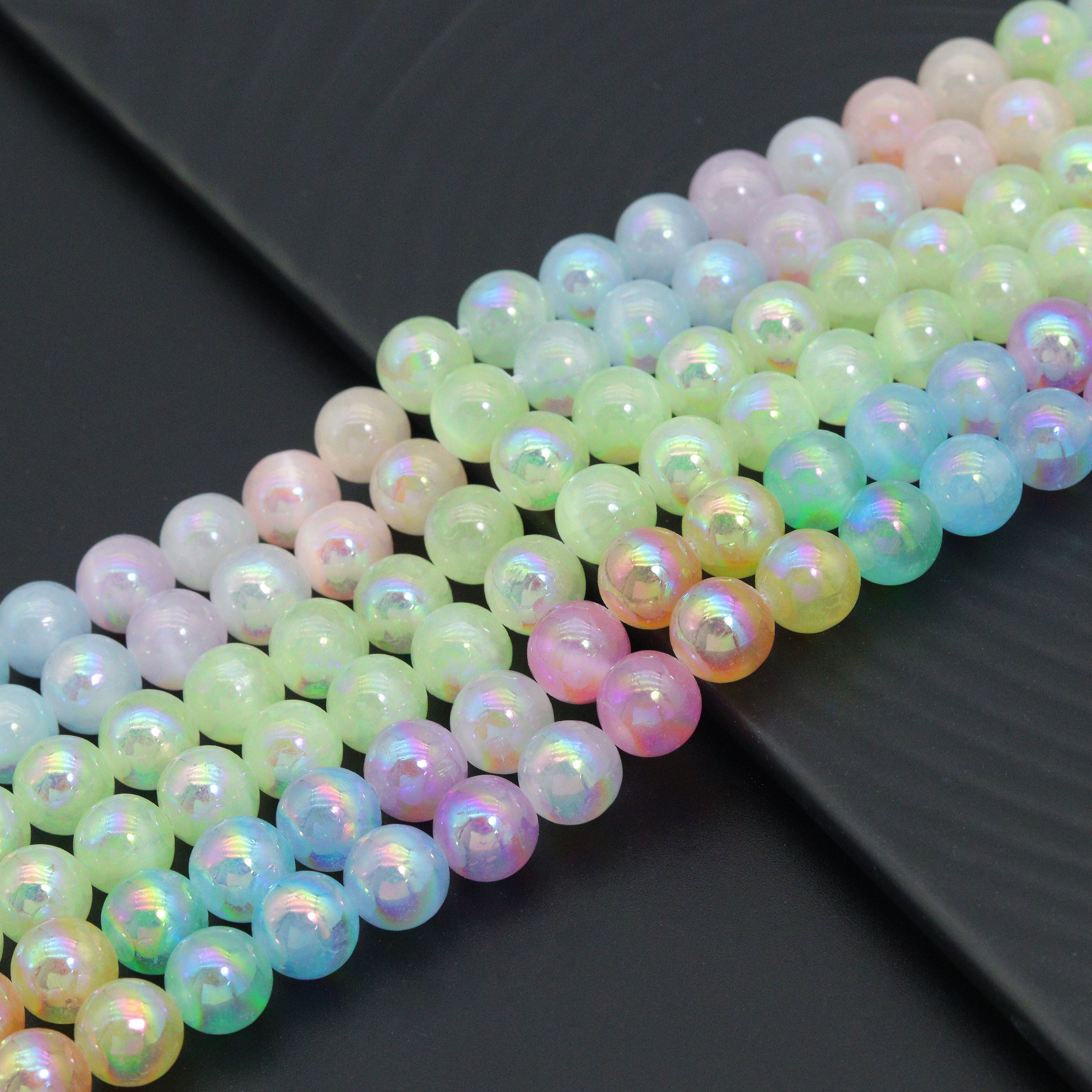 Mystic Selanite Beads, 6mm/8mm/10mm Selanite Beads,15.5Full Strand,sku#U2344