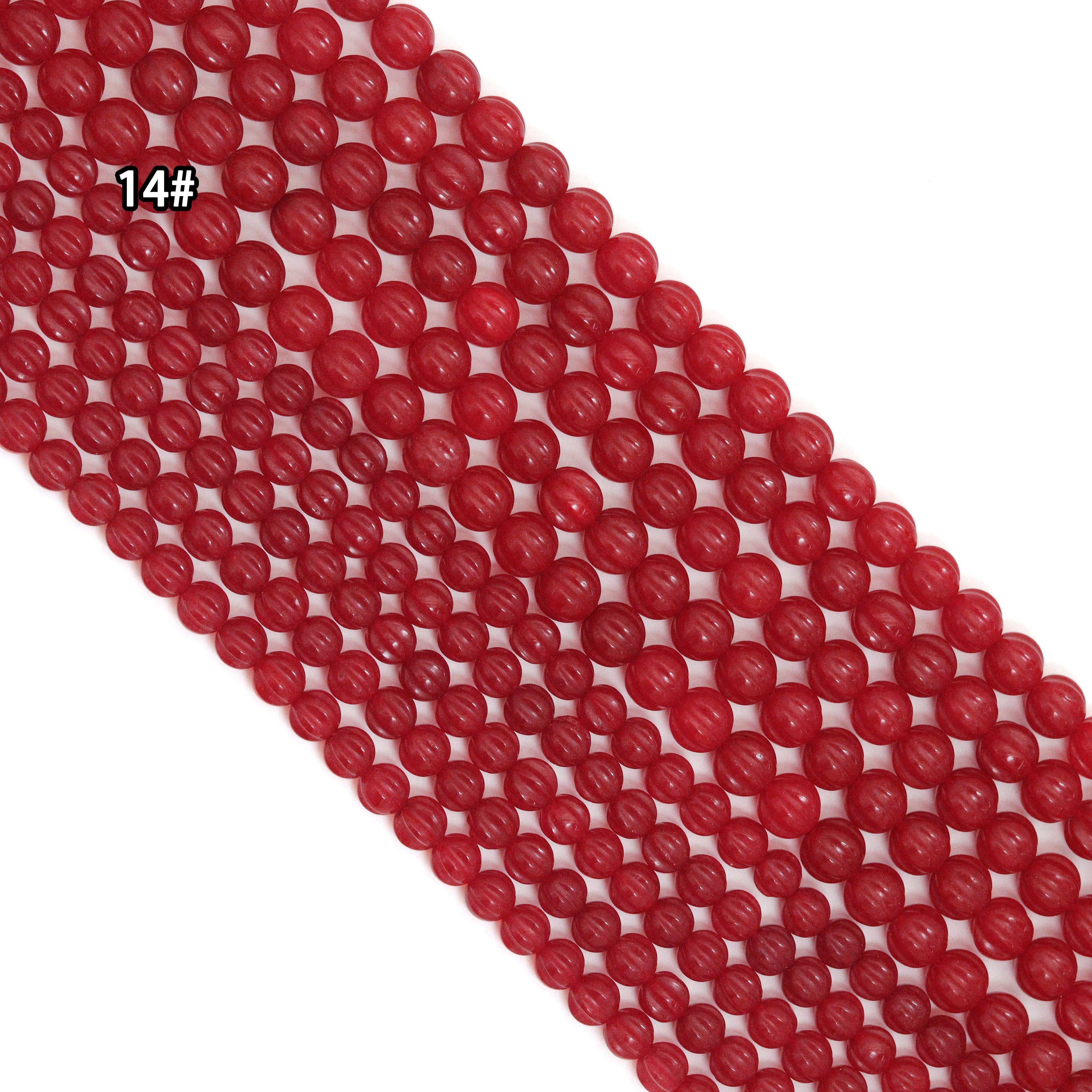 Pumpkin Shape Gemstone beads, Pumpkin Beads, 15.5inch full strands, sku#U2346