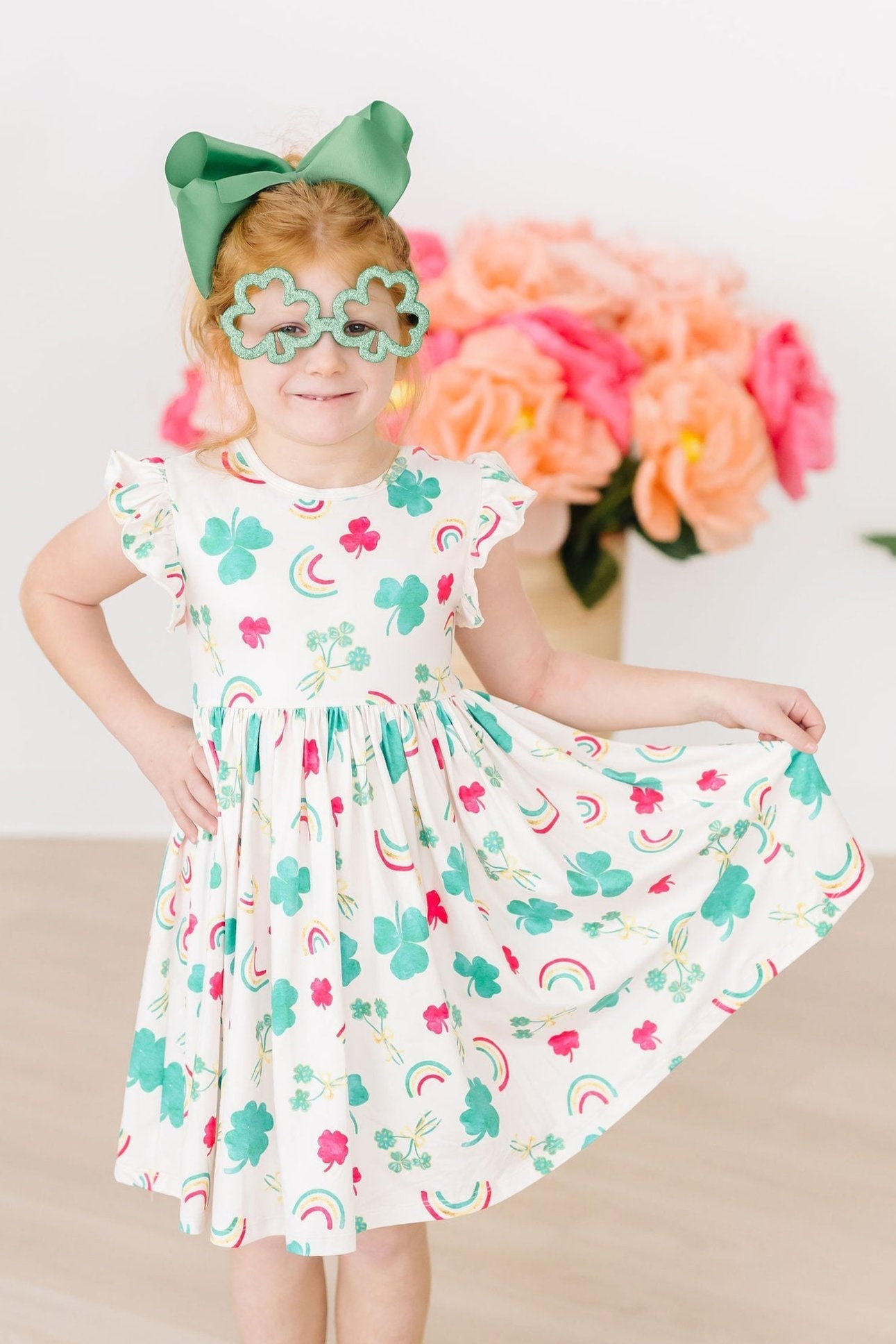 SOLDES Robe tournante à volants Top of the Mornin'