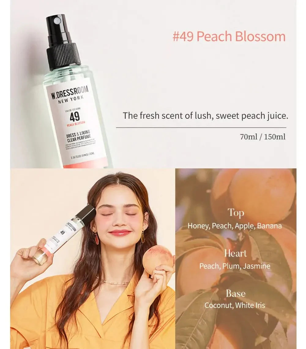 W.Dressroom Perfume No.49 Peach Blossom (5.28 fl oz)