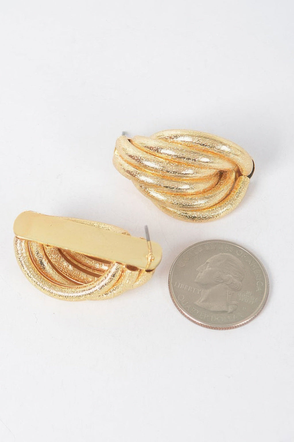 Metal Stud Earring