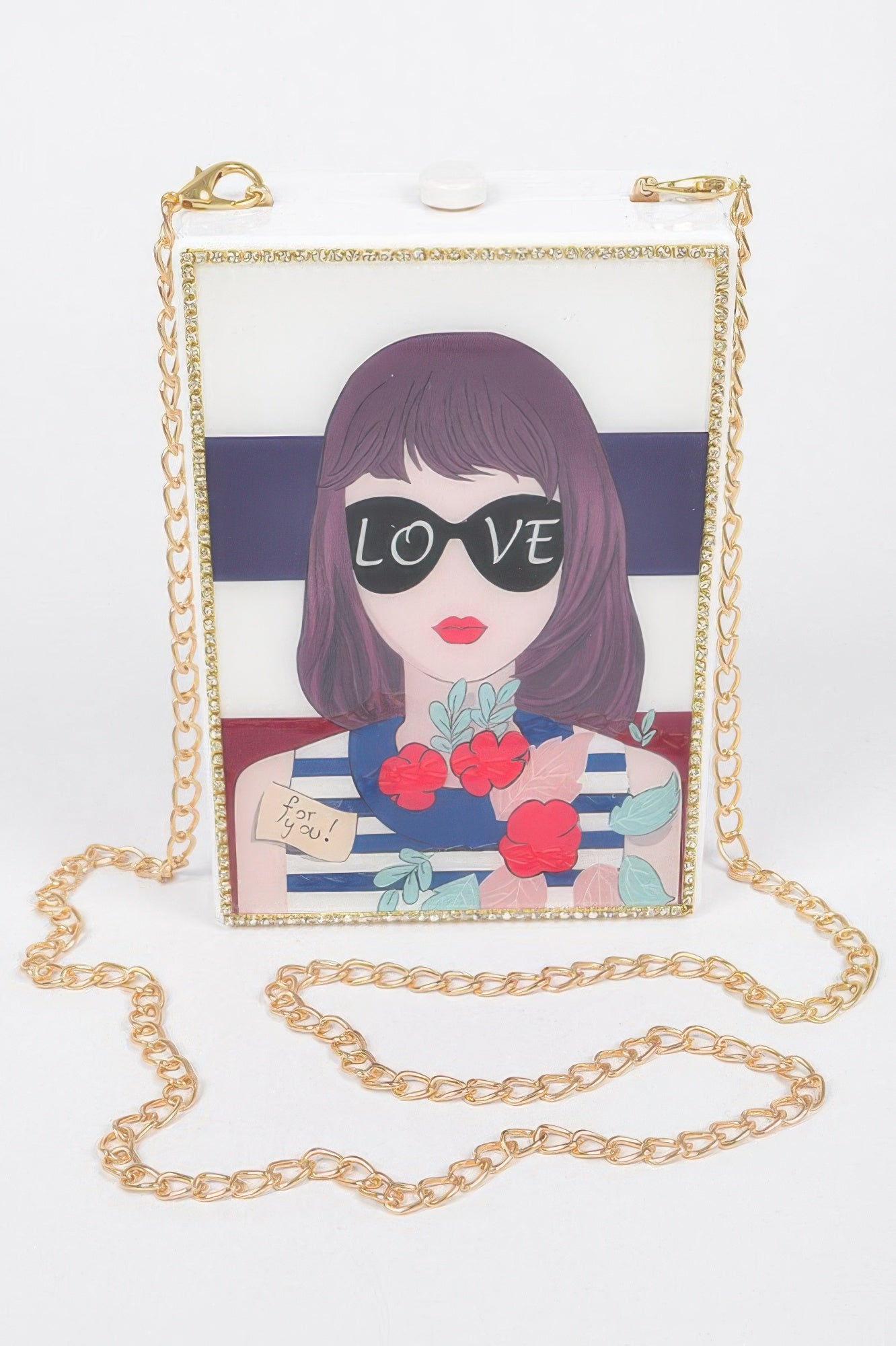 Acrylic Box Clutch
