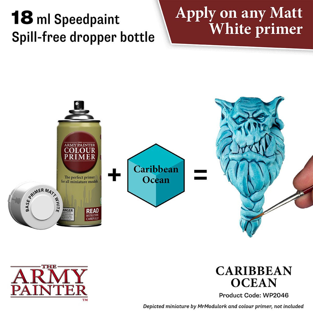 Army Painter Warpaints Speedpaint 2.0 : Caribbean Ocean 18ml